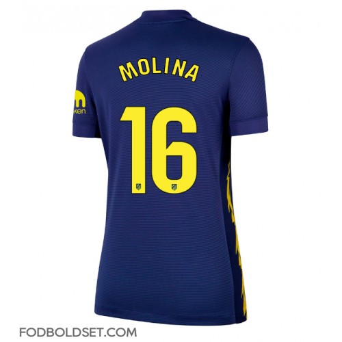 Atletico Madrid Nahuel Molina #16 Udebanetrøje Dame 2025-26 Kortærmet